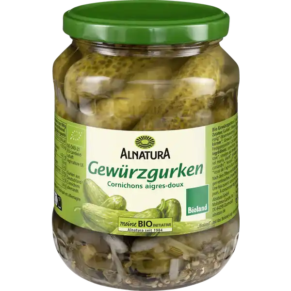 Bio Gewürzgurken Bioland