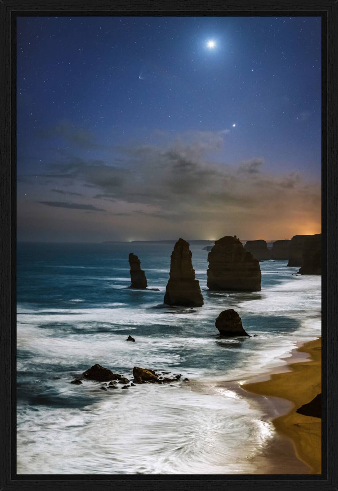 Night Wonders by the Great Ocean Road by Babak Tafreshi - Limited Edition. Edition of: 100. Signed.