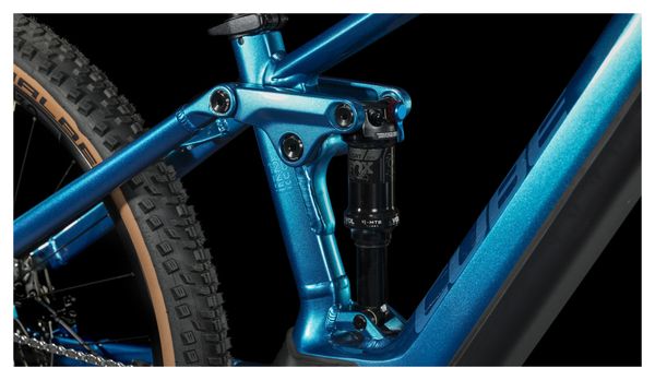VTT Électrique Tout-Suspendu Cube Stereo Hybrid 120 SLX 750 Shimano Deore XT 12V 750 Wh 29'' Bleu Electric 2024