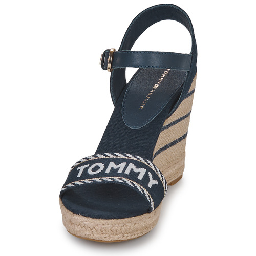 Tommy Hilfiger - SEASONAL WEBBING WEDGE - Marine