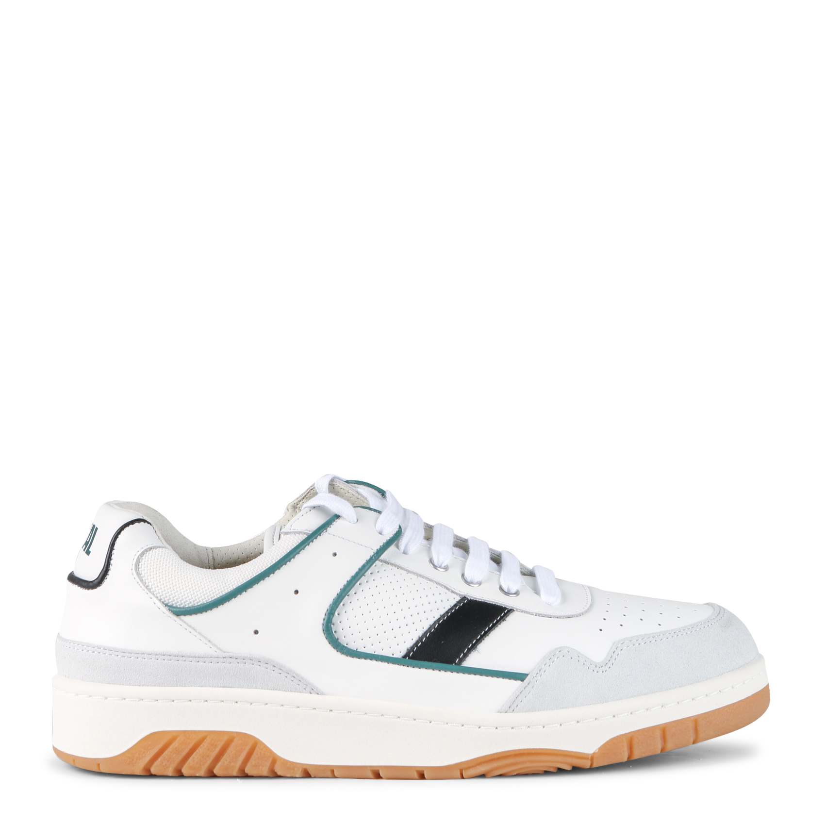 BLACK LAKE - Baskets basses en cuir| Blanc