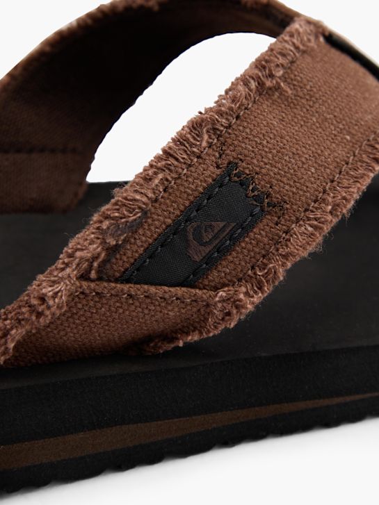 Quiksilver Pantoletten-Zehentrenner Schwarz