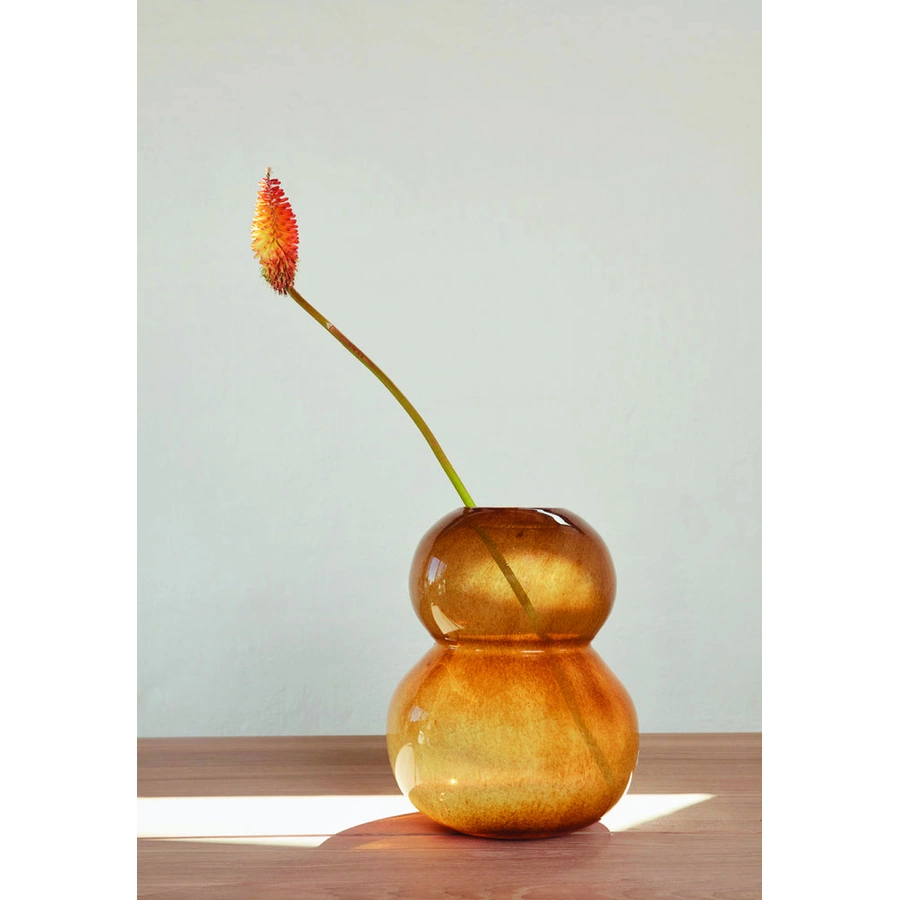 OYOY Vase Lasi Vase amber