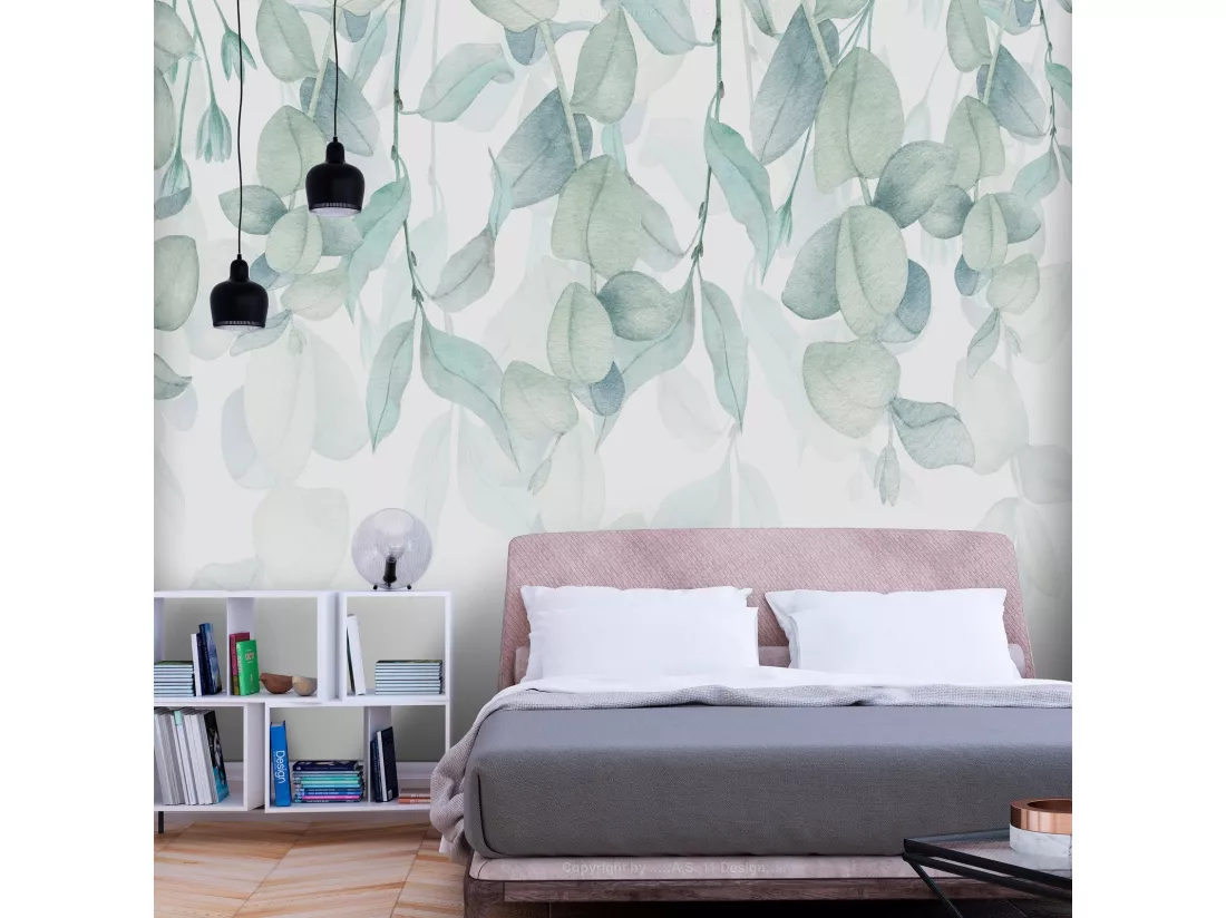 Papier peint Pastel Flora - 300 x 210 cm