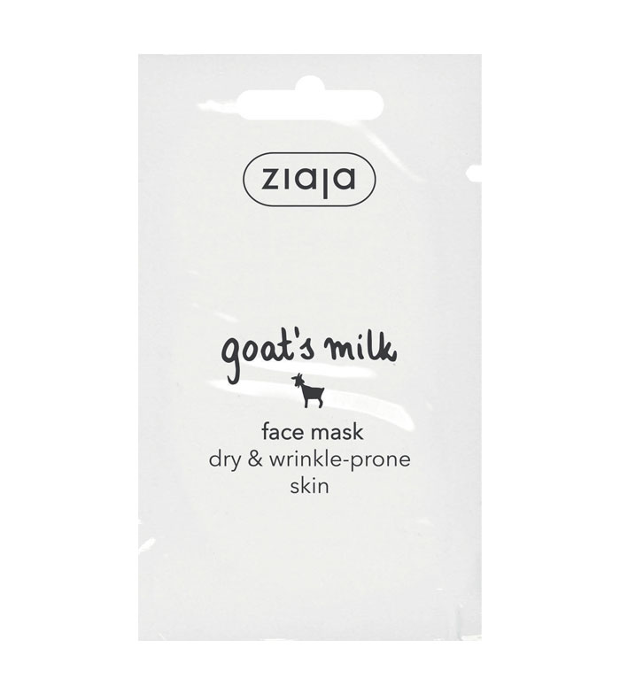 Ziaja - máscara facial com leite de cabra