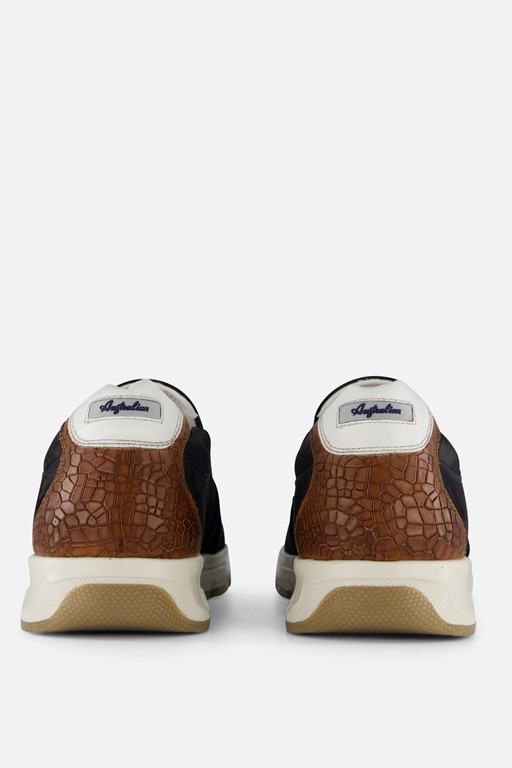Australian Eagle Instappers blauw Nubuck