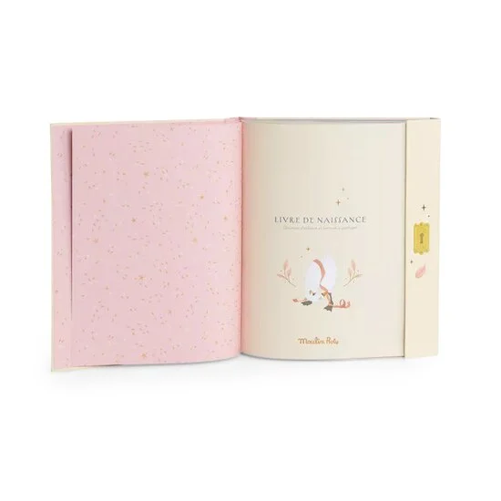 La Petite École de Danse Livre de Naissance   Rose        de               Moulin Roty
