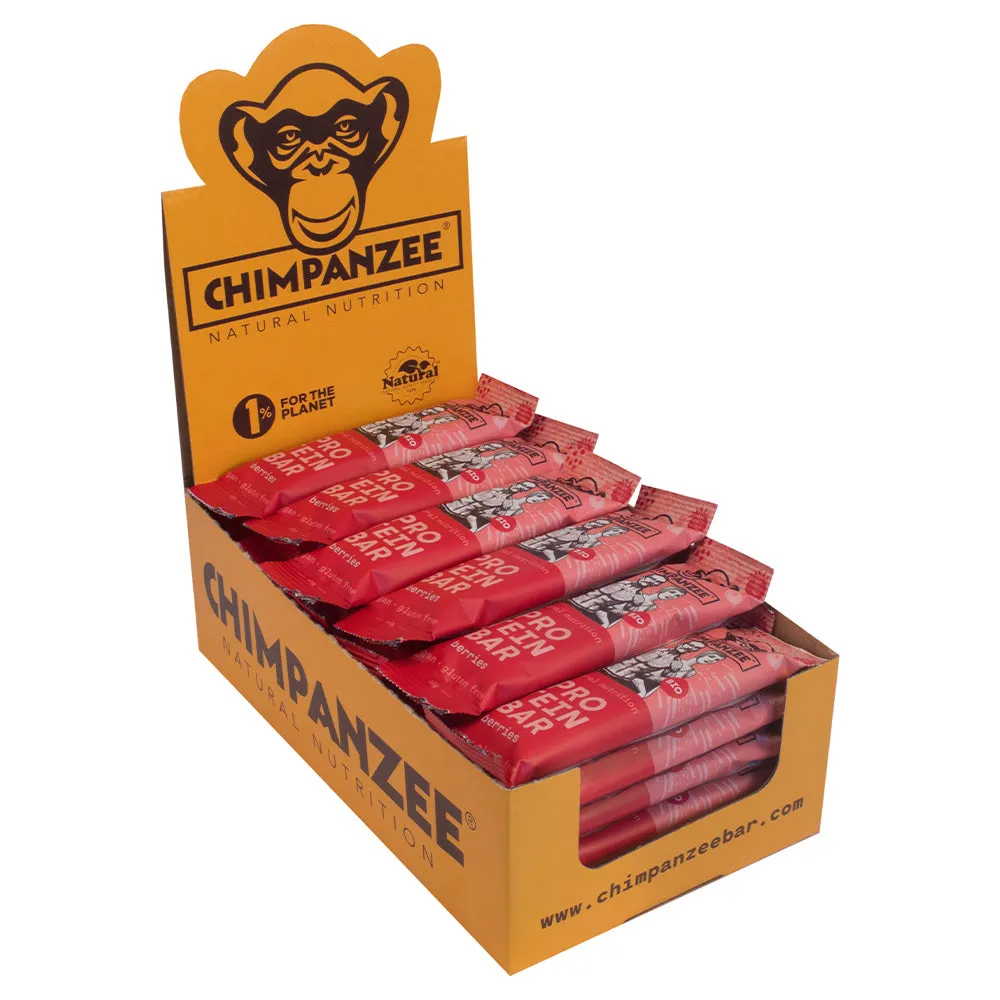 Chimpanzee -  Riegel Bio Protein Bar Johannisbeere 20 Stück