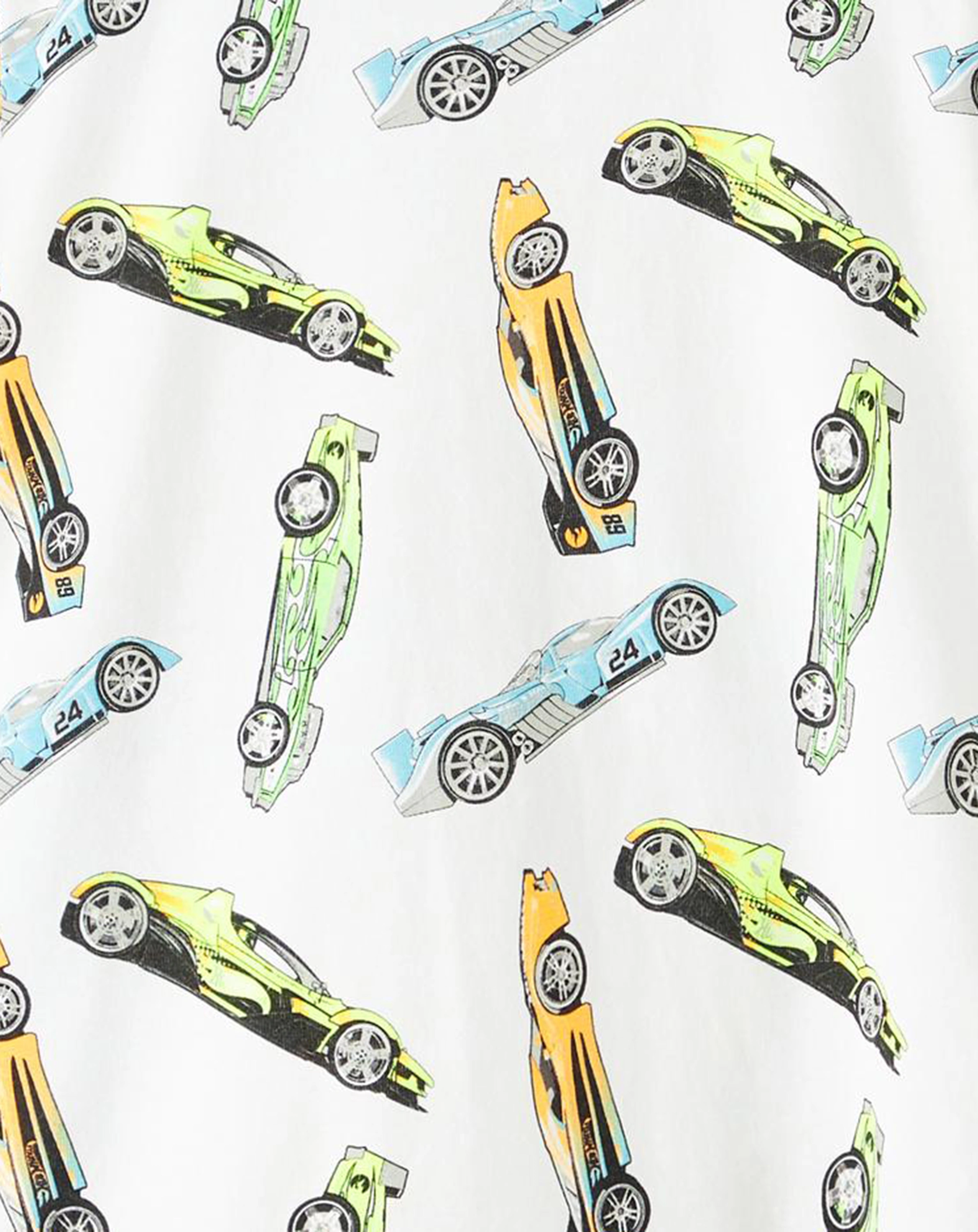 T-Shirt NMMHOTWHEELS MARKO in bright white