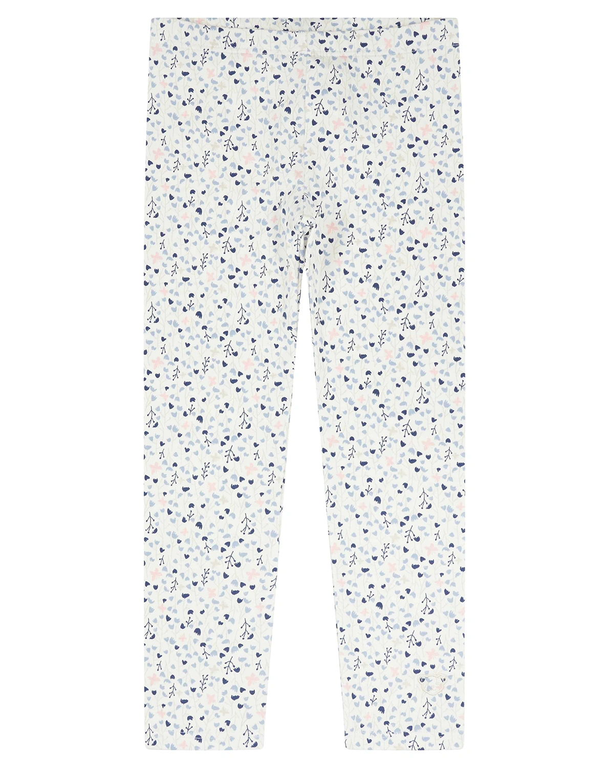 Leggings FLOWERS in cloud dancer