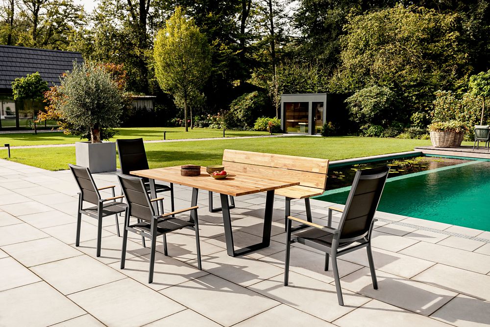 Gartenbank NOVA 160x89x52cm