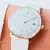 Junghans max bill Damen Weiß 47/7451.02