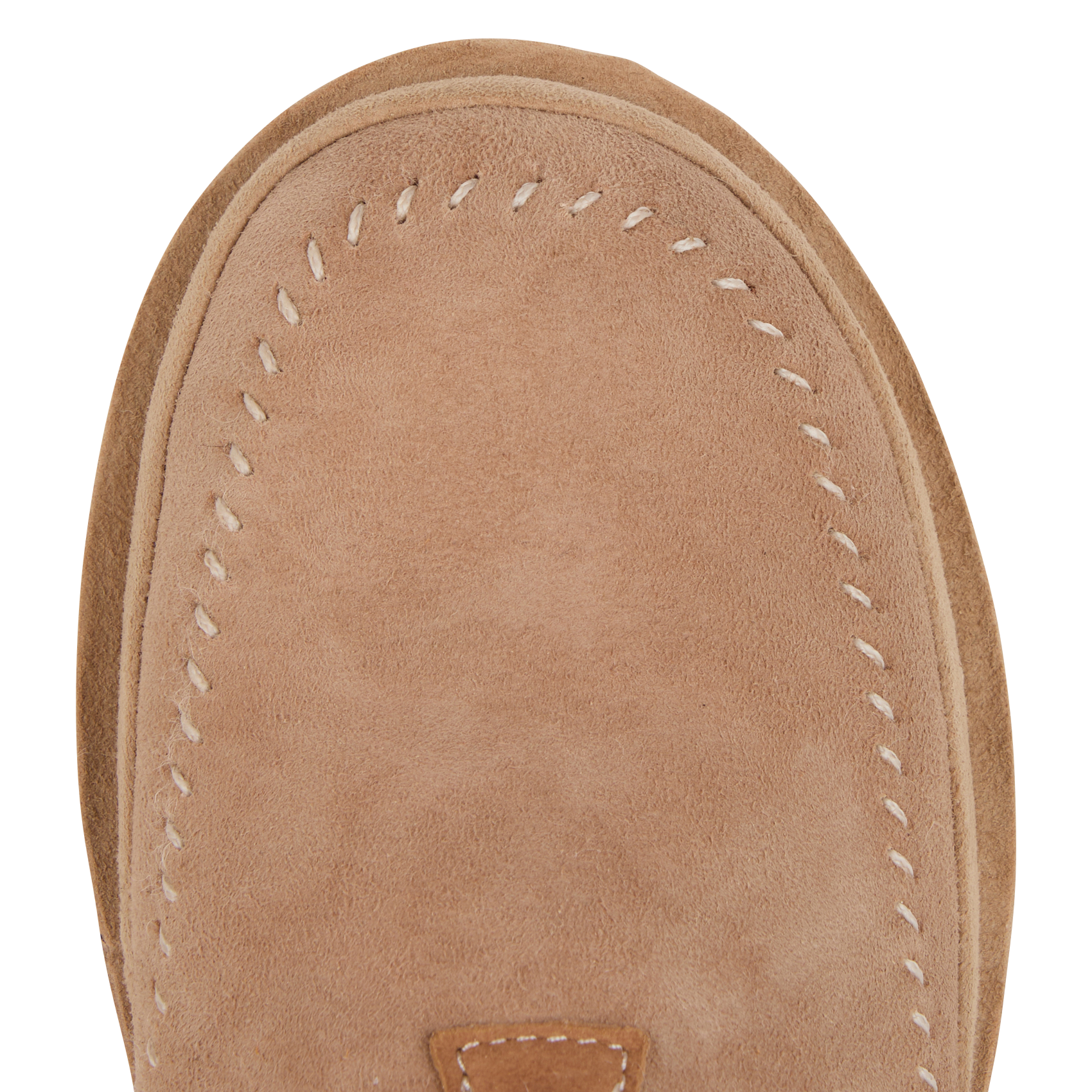 TASMAN CRAFTED REGENERATE - Chaussons en cuir velours| Beige