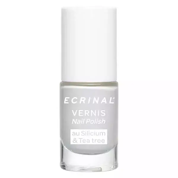 Esmalte Ecrinal Silicon + Tea Tree Branco