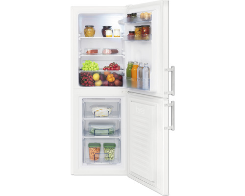 Amica KGC 384 110 W koel-vriescombinatie, afmetingen (B x H x D): 52 x 148 x 59 cm, koelvak: 93 l, vriesvak: 45 l