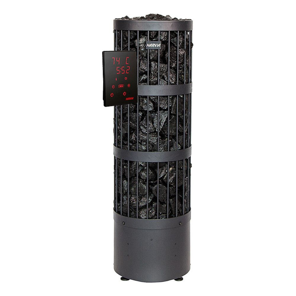 BADSTUOVN HARVIA LEGEND PO70XW WIFI 6,8KW SVART