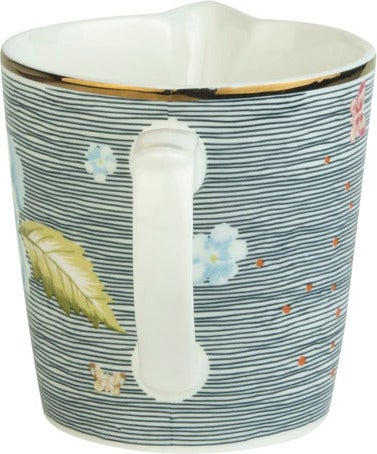 Laura Ashley melkkan Midnight Pinstripe blauw 0,25 L