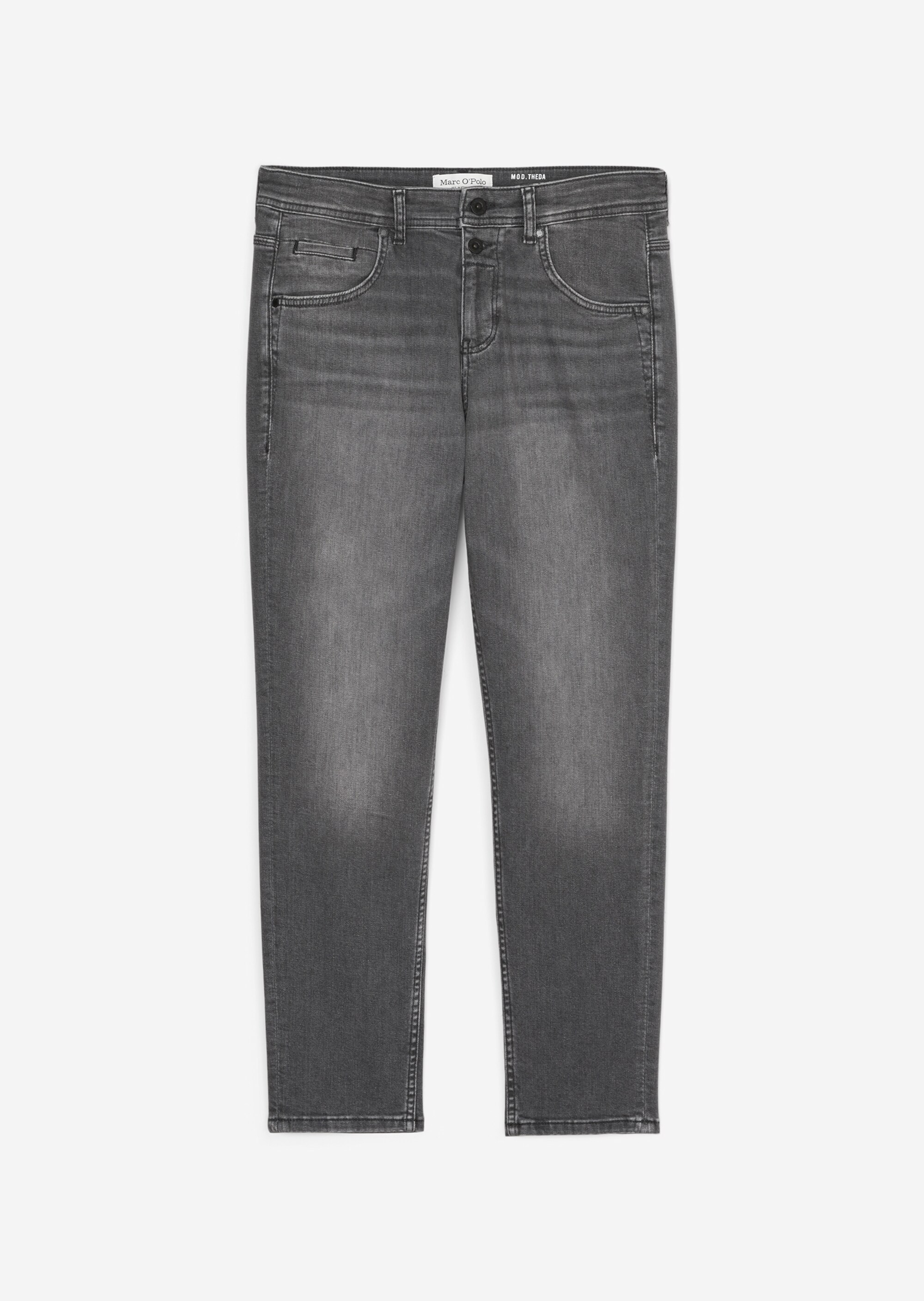 Boyfriend Pants Modell THEDA cropped aus Organic-Cotton-Lyocell-Stretch