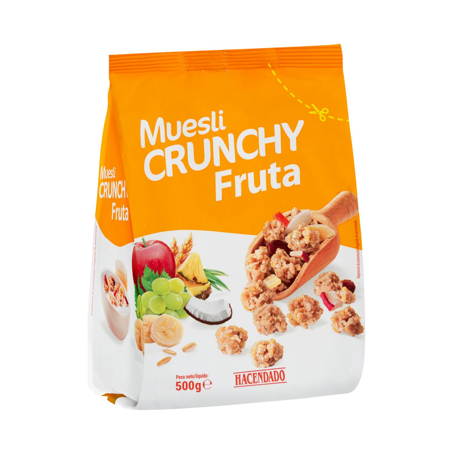 Hacendado Muesli croquant aux fruits