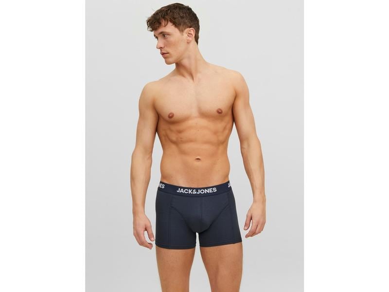 JACK&JONES Unterhosen Herren, 3-er Pack, Mehrfarbig, XL Kurze Boxershorts