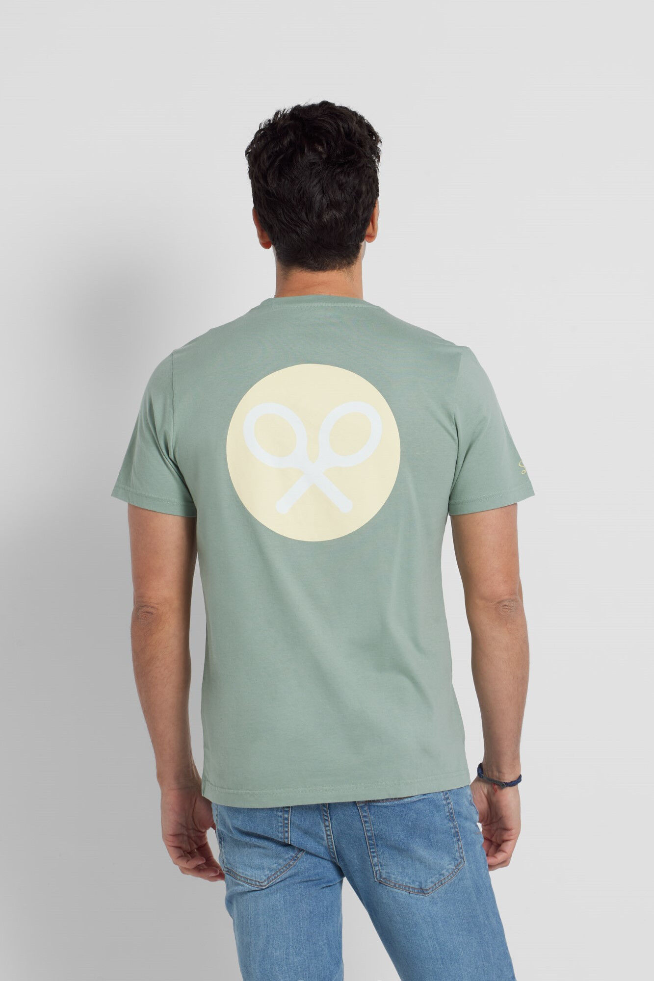 Camiseta logo circular verde - Verde