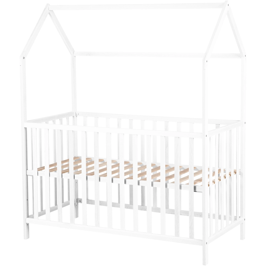 kindsgard Hausbett lillehus 60 x 120 cm weiß