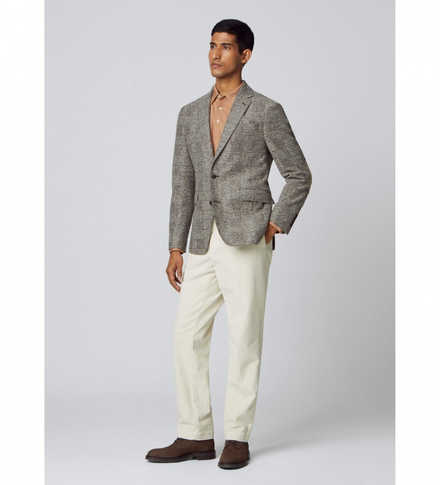 Hackett Americana Marrom Escovado