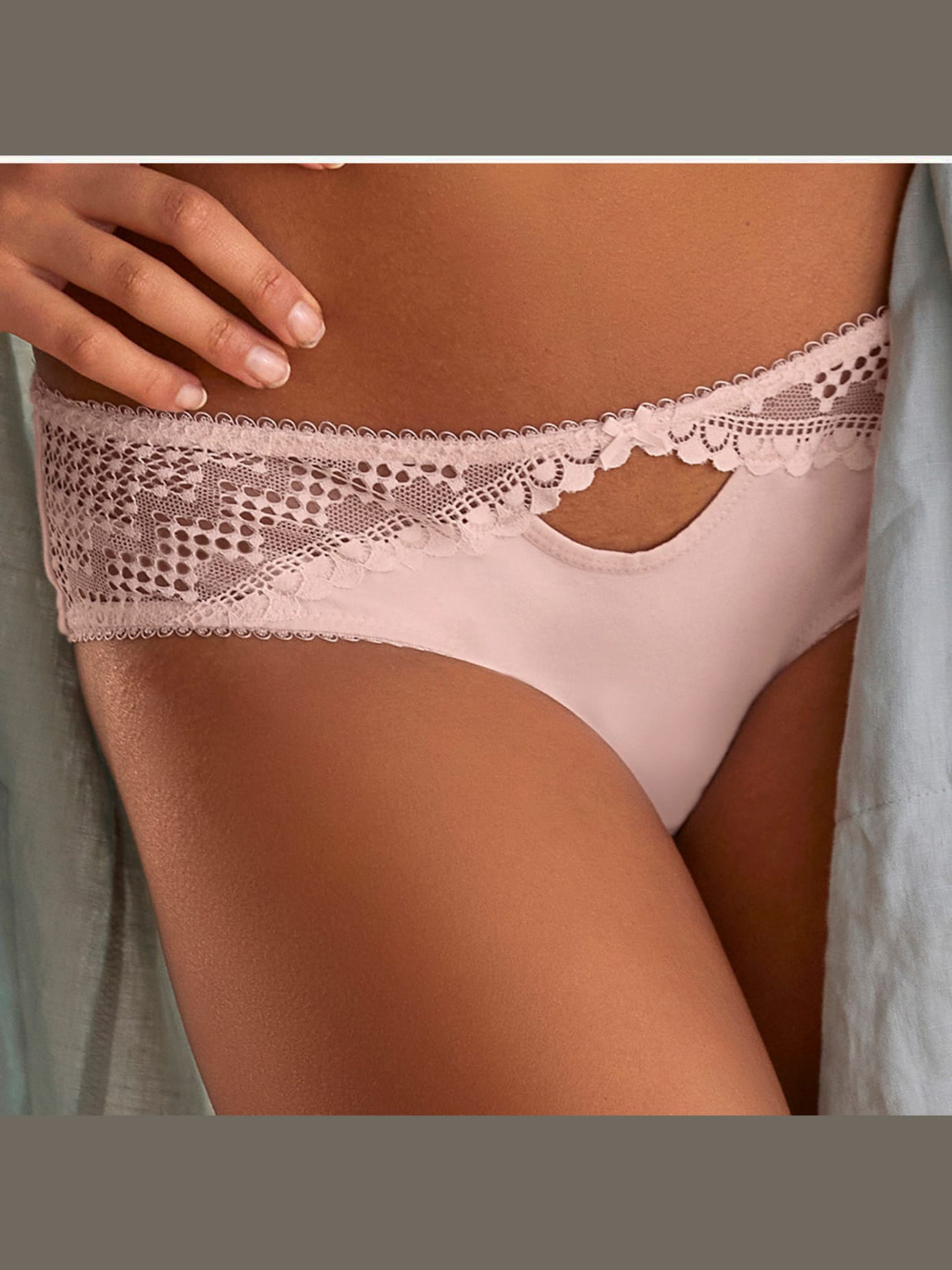 Slip féminin en coton biologique