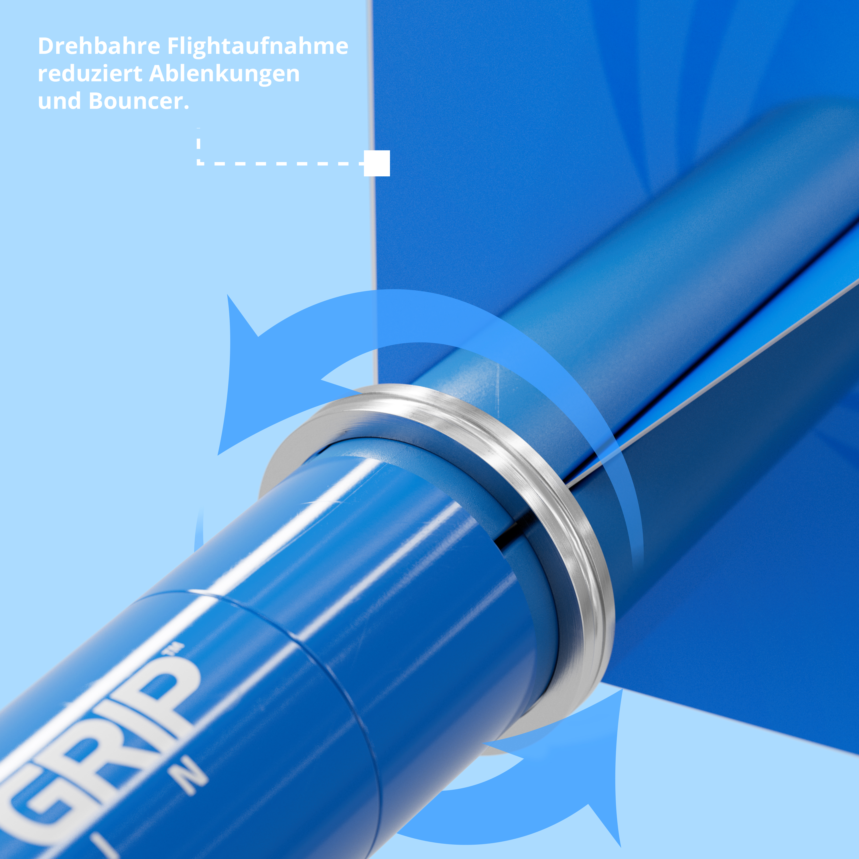 Target - Pro Grip Spin Shaft 3er Set - Blau