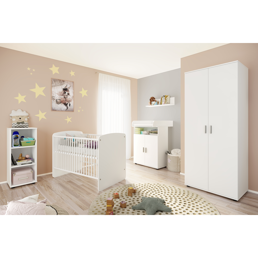 nonjoo. Kinderzimmer Mey 7-teilig weiß