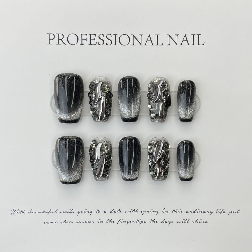 eovda - Faux Crystal Faux Nail Tips