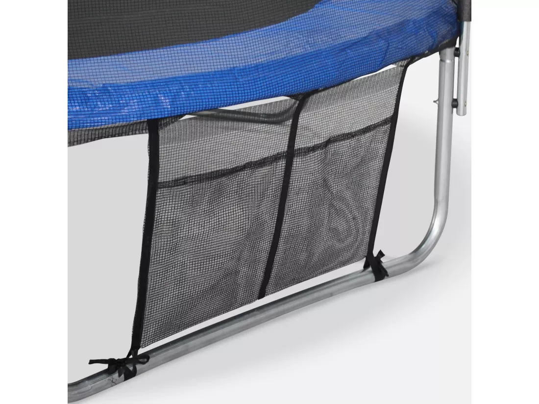 Pack accessoires pour trampoline Ø 305cm Mars/Verseau/ Mars INNER - Échelle. bâche de protection. filet de rangement pour chaussures et kit d’ancrage