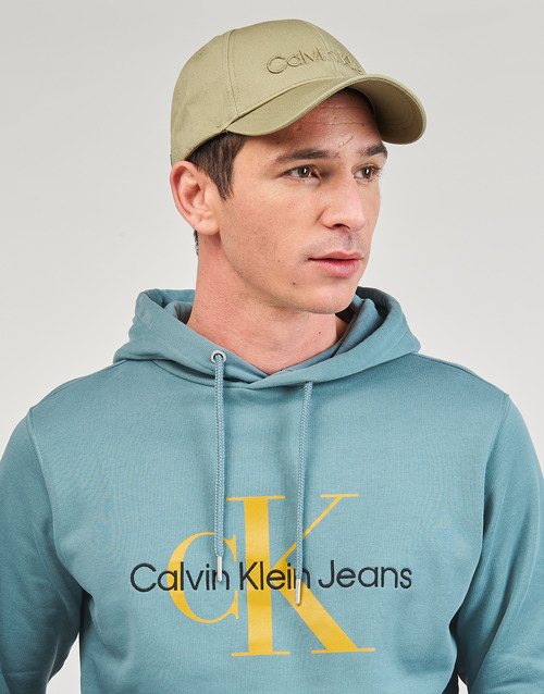 Calvin Klein Jeans - SEASONAL MONOLOGO REGULAR HOODIE - Bleu