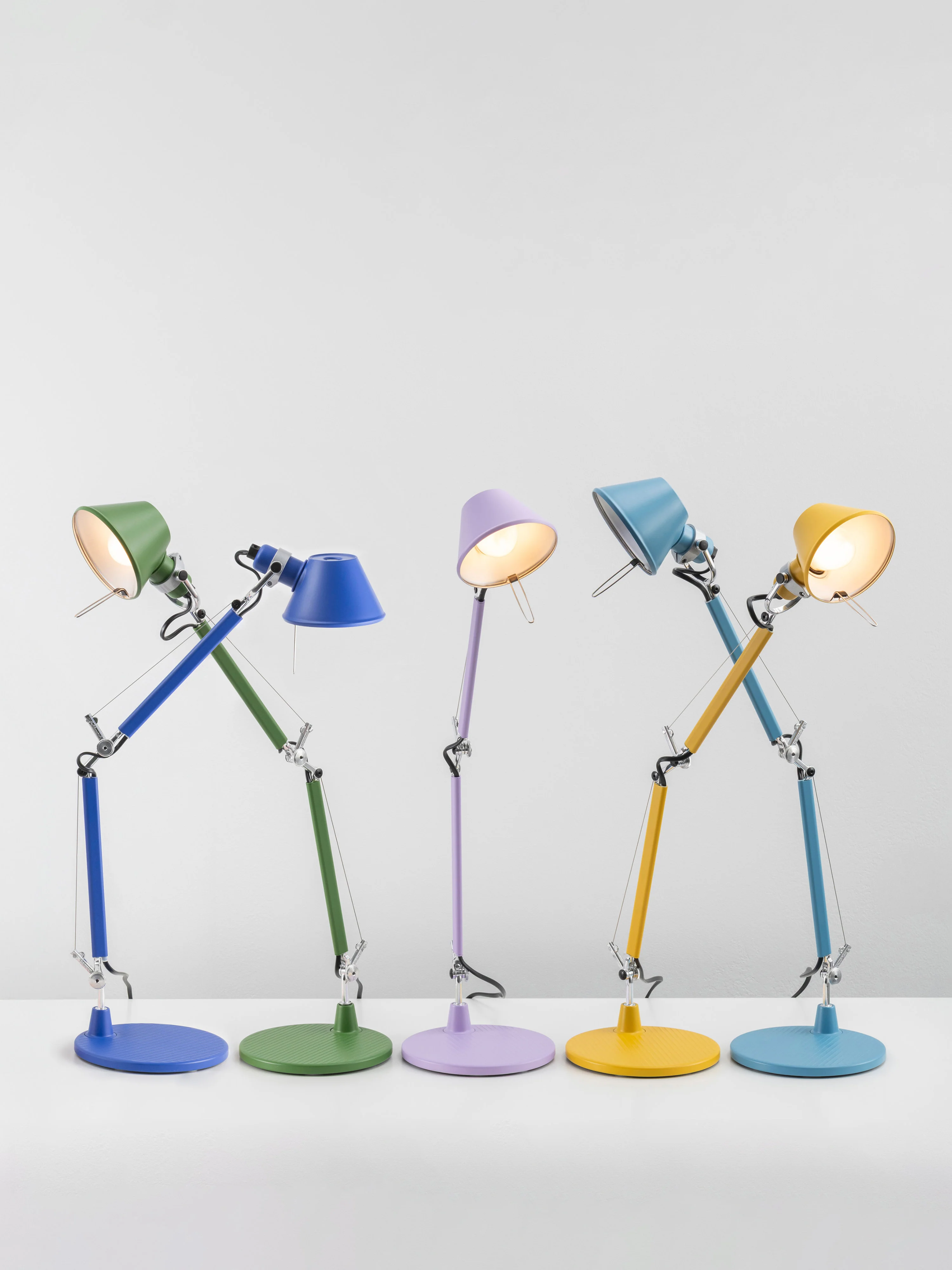 Verstelbare bureaulamp Tolomeo Micro