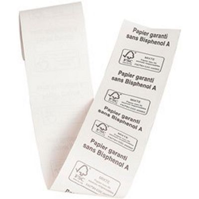 Exacompta - 50 Bobines thermiques - rouleaux TPE - 57 x 46 x 12 mm - sans Bisphénol A