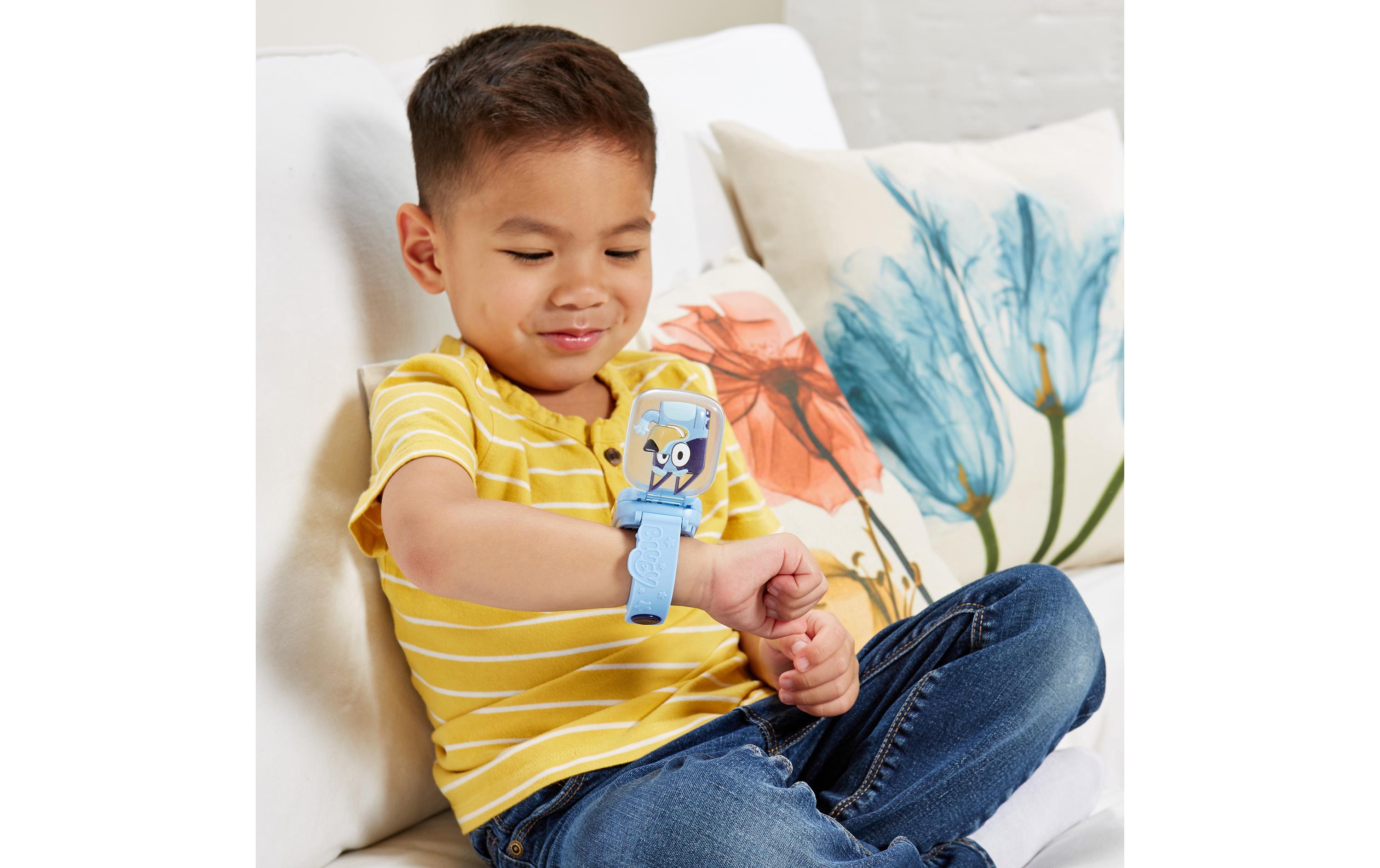 Lernuhr Bluey -DE-Armbanduhr für Kinder