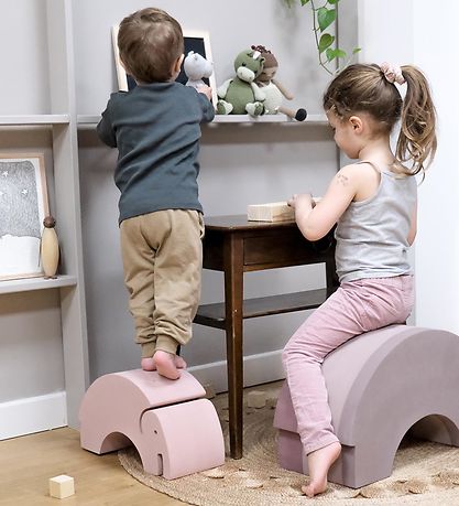 bObles Elefant - Klein - 37x16x21 cm - Sand Grey