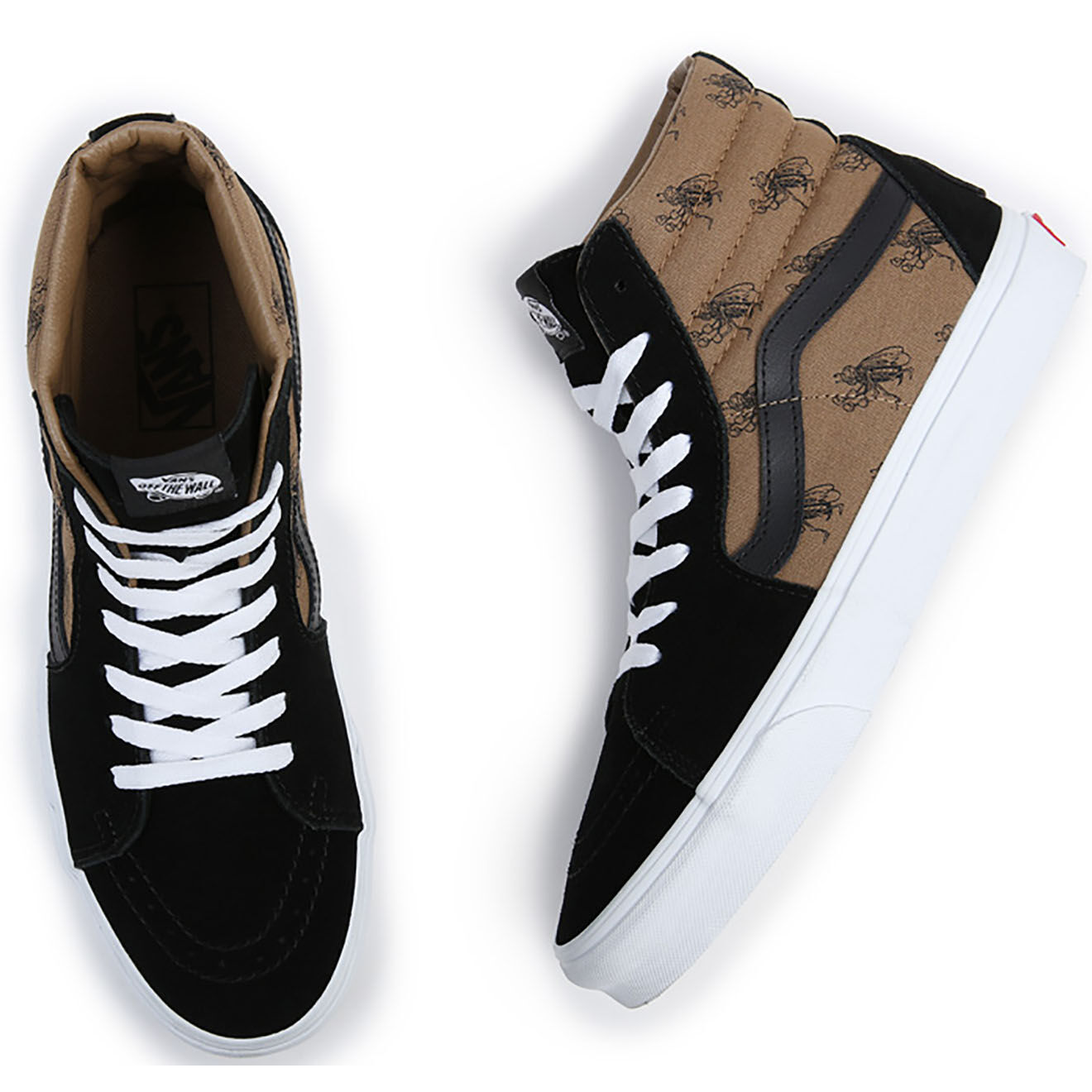 Vans Baskets SK8-Hi noir/marron