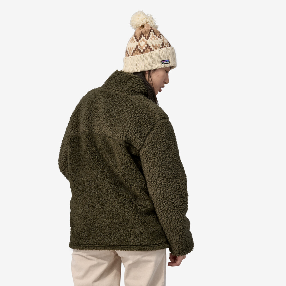 Damen-Retro-X-Fleecemantel