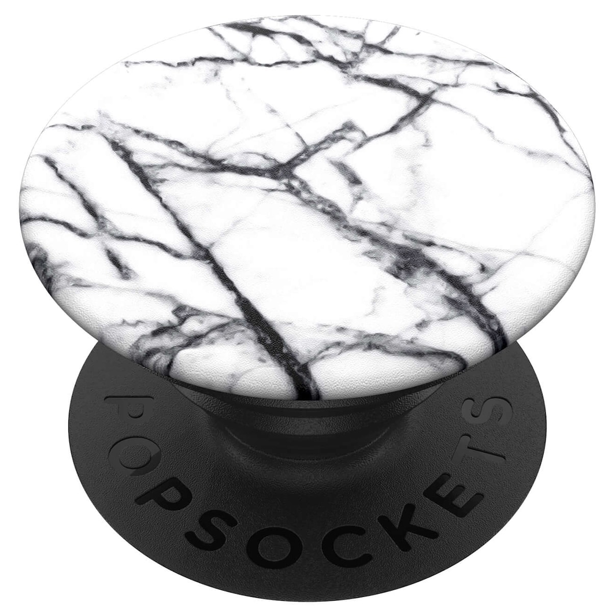 Popsockets grep til mobile enheter (dove white marble)