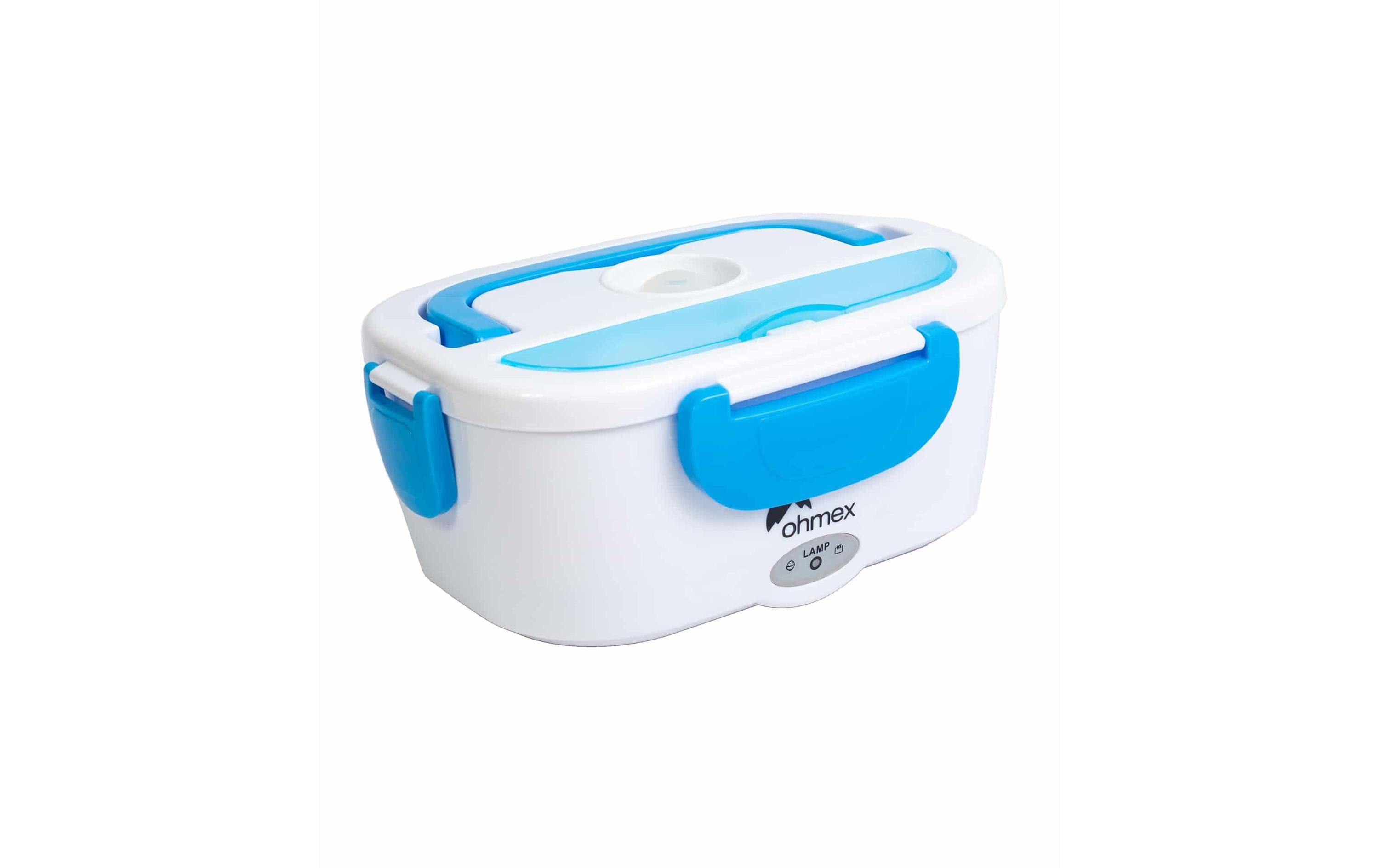 Lunchbox WeissHeizbare Lunchbox aus Edelstahl und Kunststoff