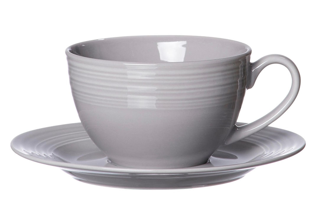 Ritzenhoff & Breker Untertasse LEVI 6er Set grau