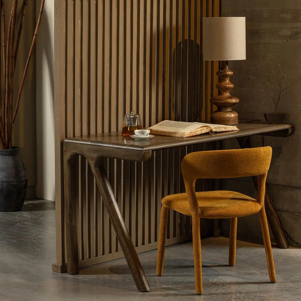 WOOOD Tug Bureau - Mango - Walnoot - 78x130x60