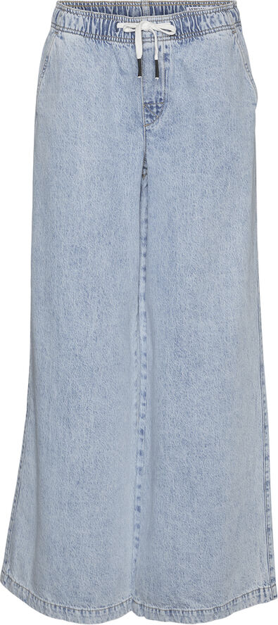 Vero Moda VMANNET MR ELA LOOSE WIDE JEANS RA3 Light blue denim