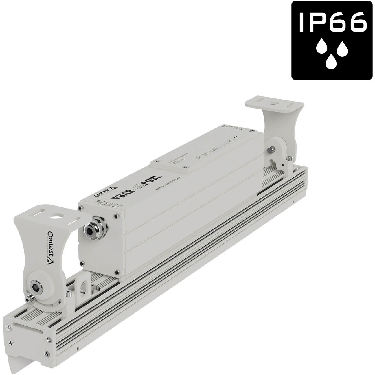 Contest VBAR-50RGBL architectonische projector (IP66)