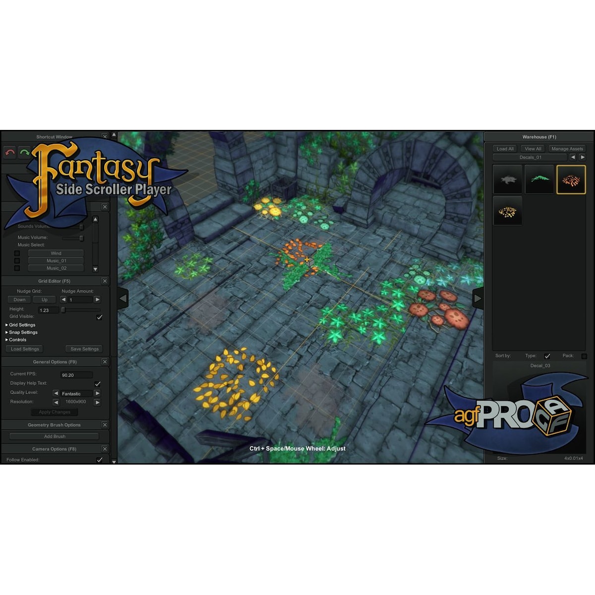 Axis Game Factory s AGFPRO Fantasy Side-Scroller Player - PC Windows,M