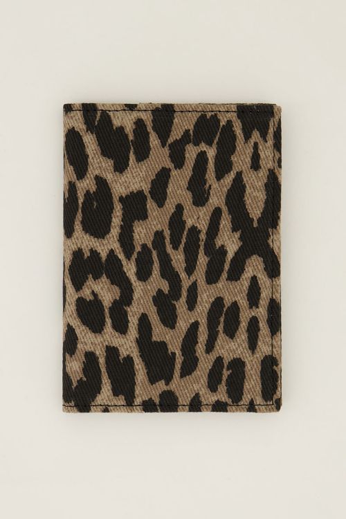Panterprint paspoort hoes