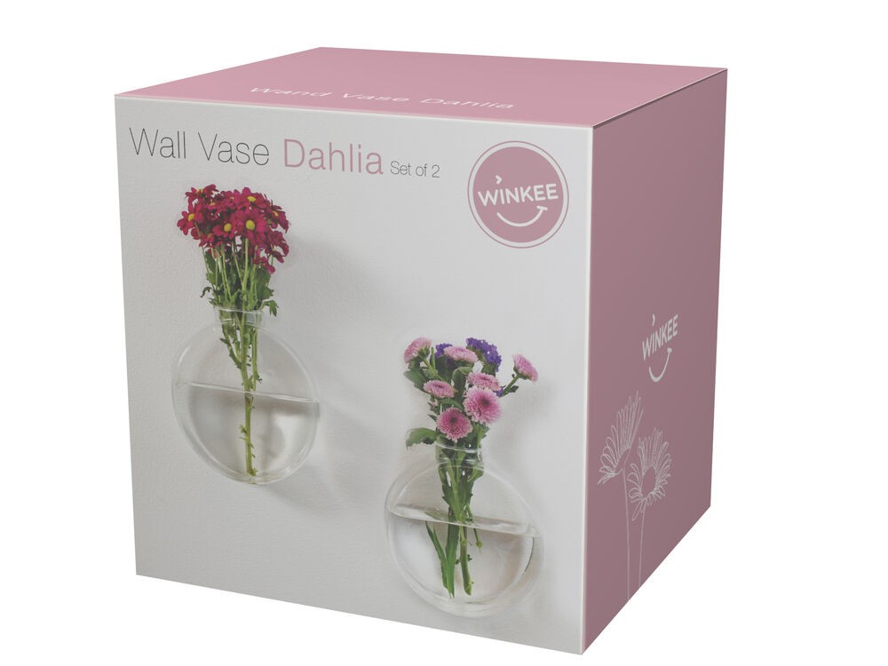 Winkee - Wall Vase Dahlia - Set of 2