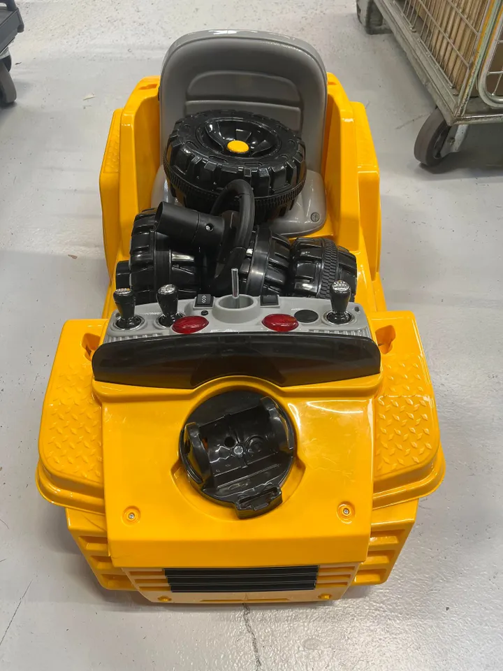 [OUTLET] - FEBER Super Digger, 3 År, 4 hjul, Metal, Plast, Gul, Batterier påkrævet