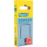 Rapid Agrafe fil fin no. 53, 10 mm, petit paquet